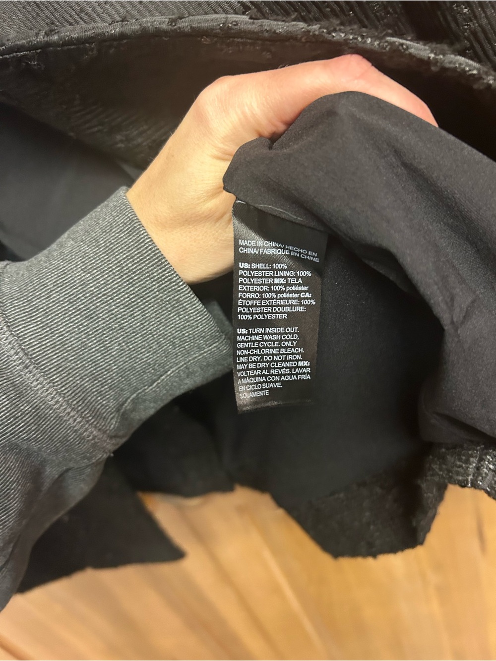 Chico’s Black Tweed and Sequin Winter Jacket - Picture 7 of 8
